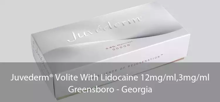 Juvederm® Volite With Lidocaine 12mg/ml,3mg/ml Greensboro - Georgia