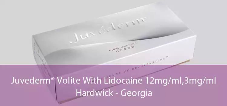 Juvederm® Volite With Lidocaine 12mg/ml,3mg/ml Hardwick - Georgia