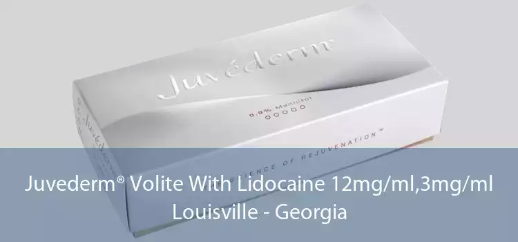 Juvederm® Volite With Lidocaine 12mg/ml,3mg/ml Louisville - Georgia