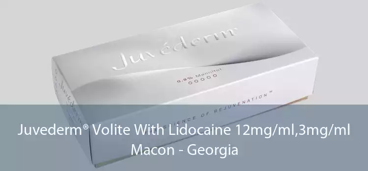 Juvederm® Volite With Lidocaine 12mg/ml,3mg/ml Macon - Georgia