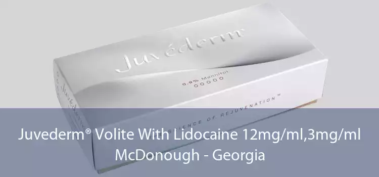 Juvederm® Volite With Lidocaine 12mg/ml,3mg/ml McDonough - Georgia