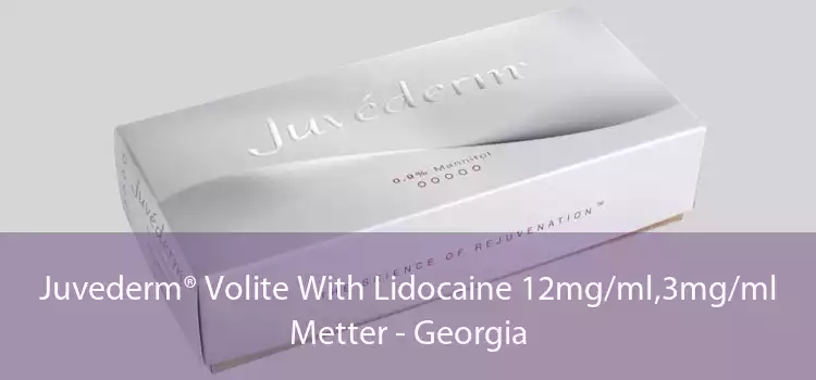 Juvederm® Volite With Lidocaine 12mg/ml,3mg/ml Metter - Georgia