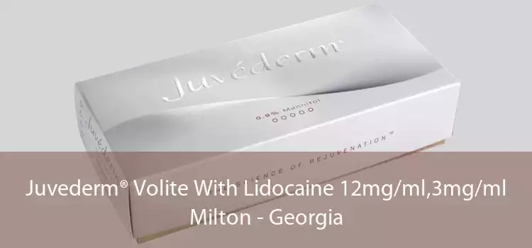 Juvederm® Volite With Lidocaine 12mg/ml,3mg/ml Milton - Georgia