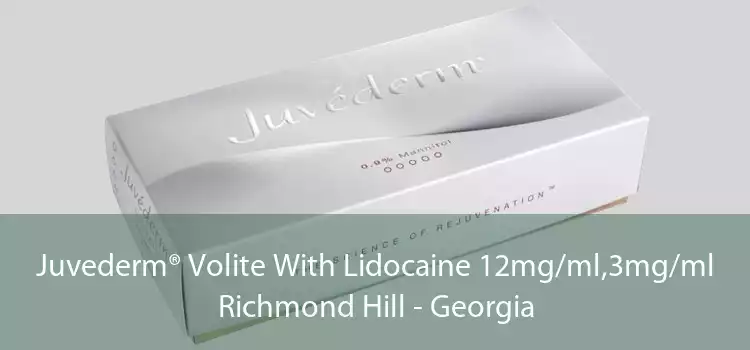 Juvederm® Volite With Lidocaine 12mg/ml,3mg/ml Richmond Hill - Georgia