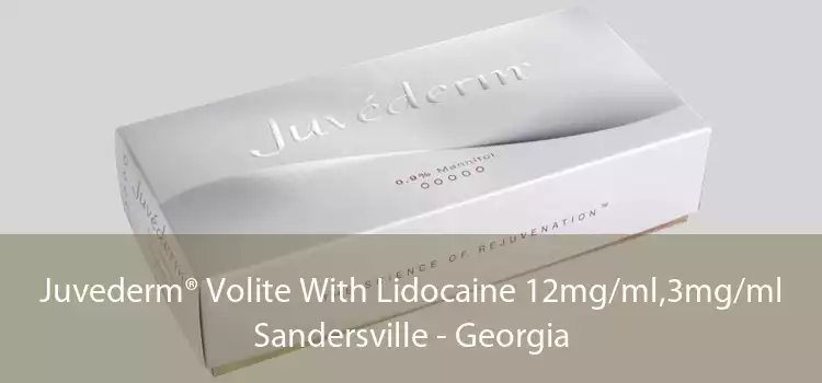 Juvederm® Volite With Lidocaine 12mg/ml,3mg/ml Sandersville - Georgia