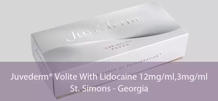 Juvederm® Volite With Lidocaine 12mg/ml,3mg/ml St. Simons - Georgia