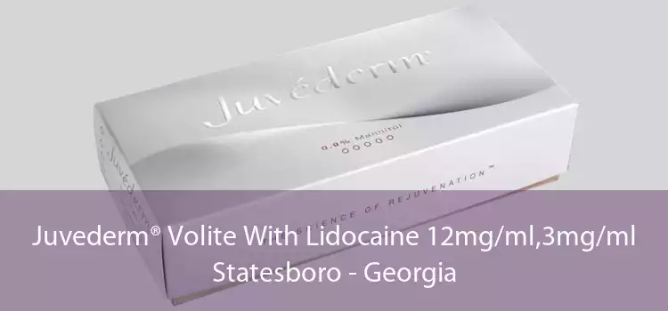 Juvederm® Volite With Lidocaine 12mg/ml,3mg/ml Statesboro - Georgia