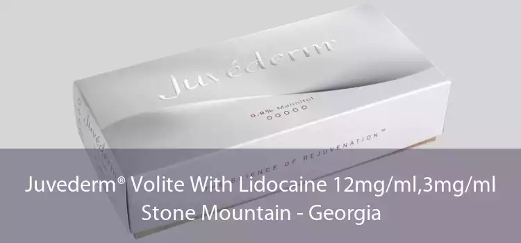 Juvederm® Volite With Lidocaine 12mg/ml,3mg/ml Stone Mountain - Georgia