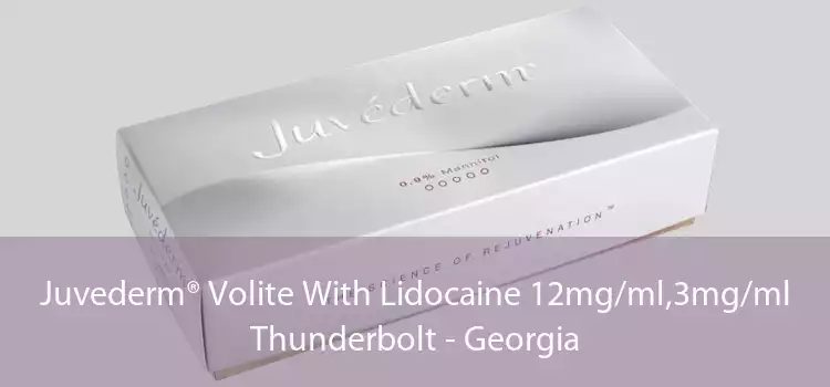 Juvederm® Volite With Lidocaine 12mg/ml,3mg/ml Thunderbolt - Georgia