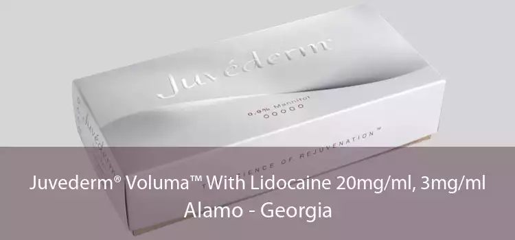 Juvederm® Voluma™ With Lidocaine 20mg/ml, 3mg/ml Alamo - Georgia
