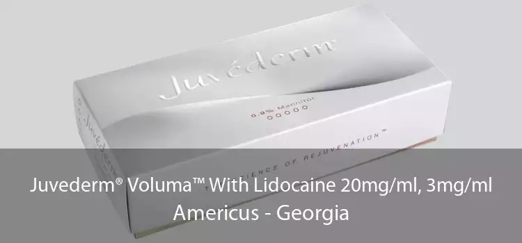 Juvederm® Voluma™ With Lidocaine 20mg/ml, 3mg/ml Americus - Georgia