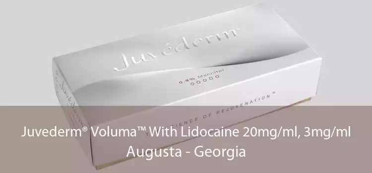Juvederm® Voluma™ With Lidocaine 20mg/ml, 3mg/ml Augusta - Georgia