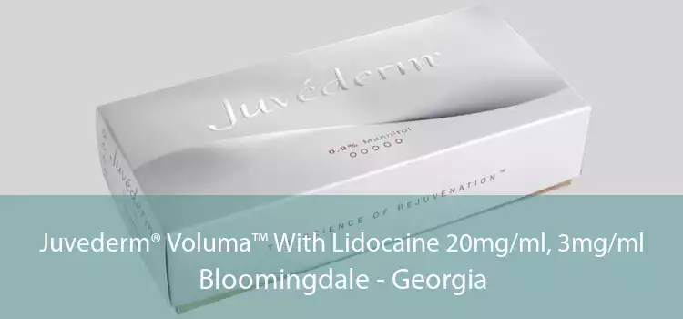 Juvederm® Voluma™ With Lidocaine 20mg/ml, 3mg/ml Bloomingdale - Georgia