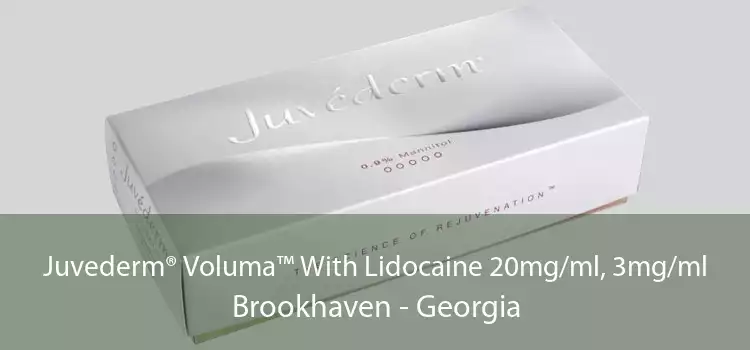 Juvederm® Voluma™ With Lidocaine 20mg/ml, 3mg/ml Brookhaven - Georgia