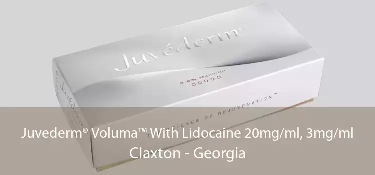 Juvederm® Voluma™ With Lidocaine 20mg/ml, 3mg/ml Claxton - Georgia