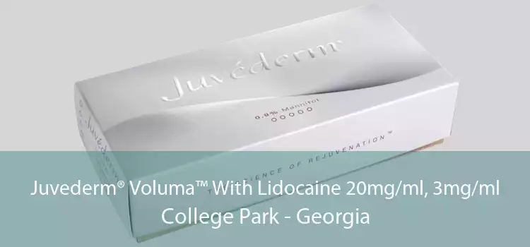 Juvederm® Voluma™ With Lidocaine 20mg/ml, 3mg/ml College Park - Georgia