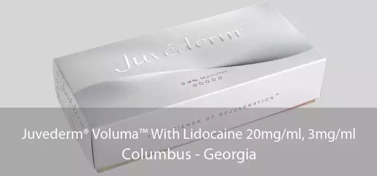 Juvederm® Voluma™ With Lidocaine 20mg/ml, 3mg/ml Columbus - Georgia