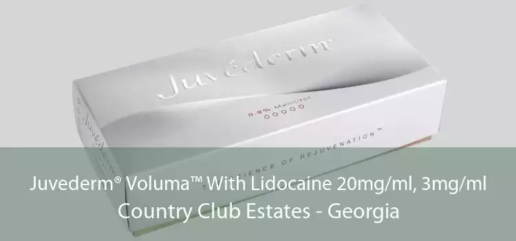Juvederm® Voluma™ With Lidocaine 20mg/ml, 3mg/ml Country Club Estates - Georgia