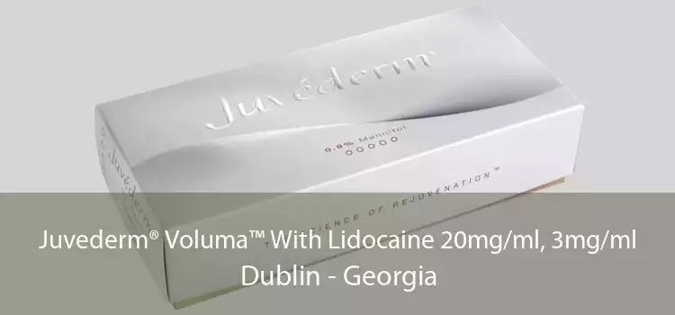 Juvederm® Voluma™ With Lidocaine 20mg/ml, 3mg/ml Dublin - Georgia