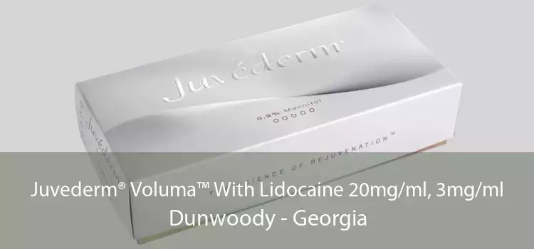 Juvederm® Voluma™ With Lidocaine 20mg/ml, 3mg/ml Dunwoody - Georgia
