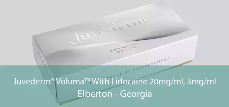 Juvederm® Voluma™ With Lidocaine 20mg/ml, 3mg/ml Elberton - Georgia
