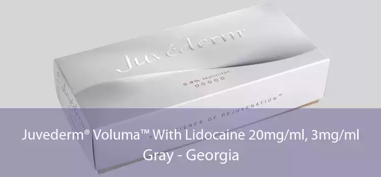 Juvederm® Voluma™ With Lidocaine 20mg/ml, 3mg/ml Gray - Georgia