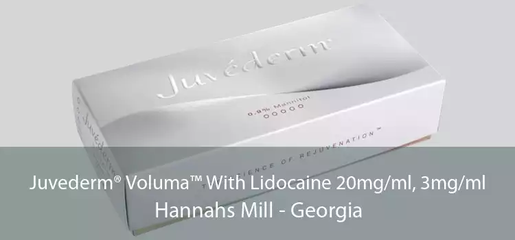 Juvederm® Voluma™ With Lidocaine 20mg/ml, 3mg/ml Hannahs Mill - Georgia