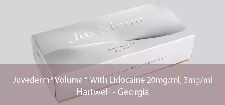 Juvederm® Voluma™ With Lidocaine 20mg/ml, 3mg/ml Hartwell - Georgia