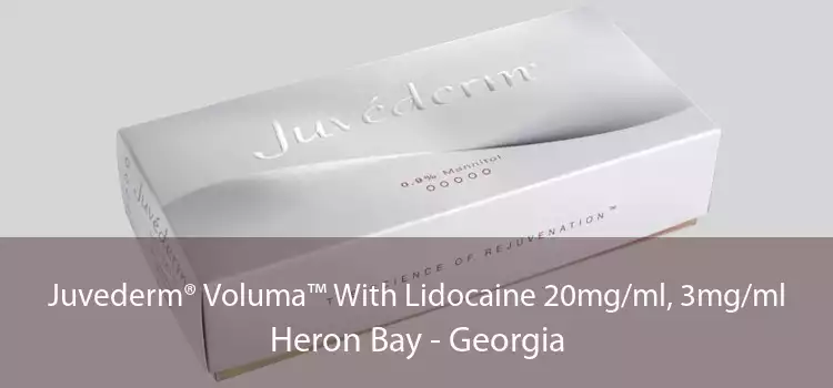 Juvederm® Voluma™ With Lidocaine 20mg/ml, 3mg/ml Heron Bay - Georgia