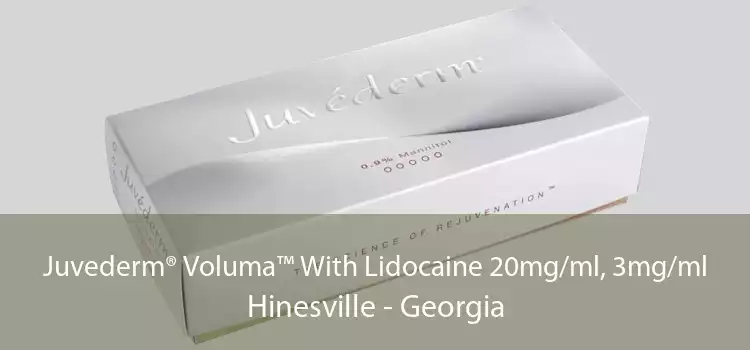 Juvederm® Voluma™ With Lidocaine 20mg/ml, 3mg/ml Hinesville - Georgia