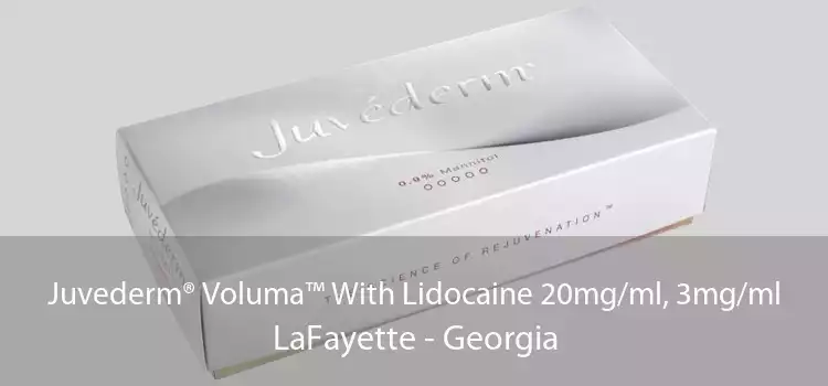 Juvederm® Voluma™ With Lidocaine 20mg/ml, 3mg/ml LaFayette - Georgia