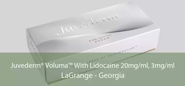 Juvederm® Voluma™ With Lidocaine 20mg/ml, 3mg/ml LaGrange - Georgia