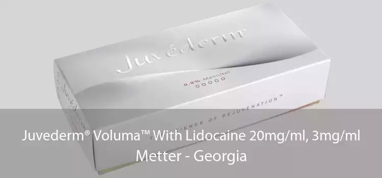 Juvederm® Voluma™ With Lidocaine 20mg/ml, 3mg/ml Metter - Georgia
