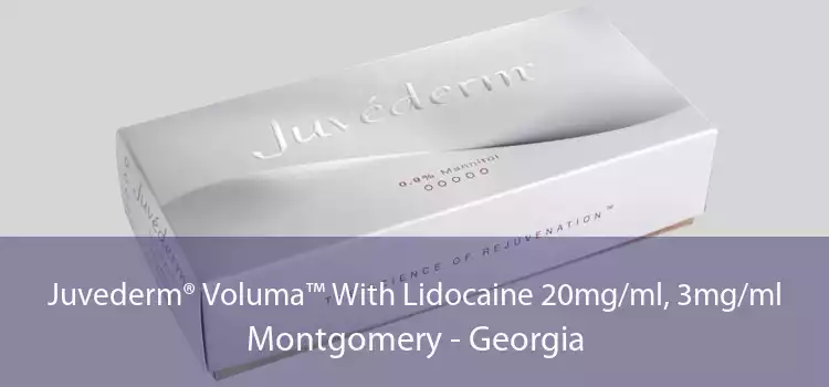 Juvederm® Voluma™ With Lidocaine 20mg/ml, 3mg/ml Montgomery - Georgia
