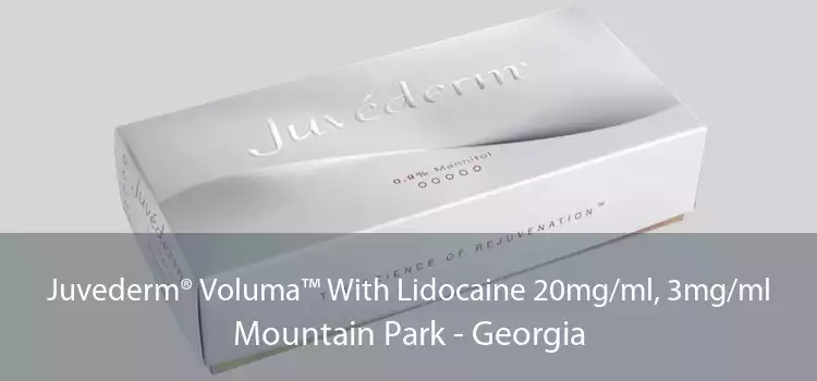 Juvederm® Voluma™ With Lidocaine 20mg/ml, 3mg/ml Mountain Park - Georgia