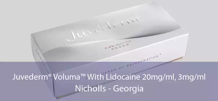 Juvederm® Voluma™ With Lidocaine 20mg/ml, 3mg/ml Nicholls - Georgia