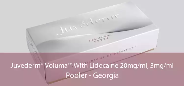Juvederm® Voluma™ With Lidocaine 20mg/ml, 3mg/ml Pooler - Georgia