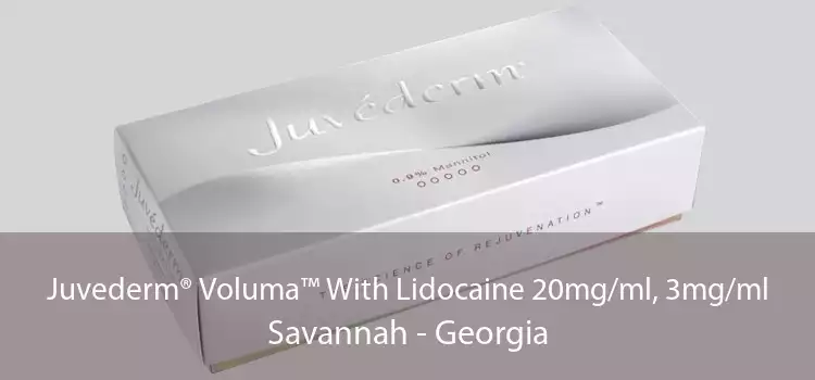 Juvederm® Voluma™ With Lidocaine 20mg/ml, 3mg/ml Savannah - Georgia