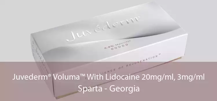 Juvederm® Voluma™ With Lidocaine 20mg/ml, 3mg/ml Sparta - Georgia