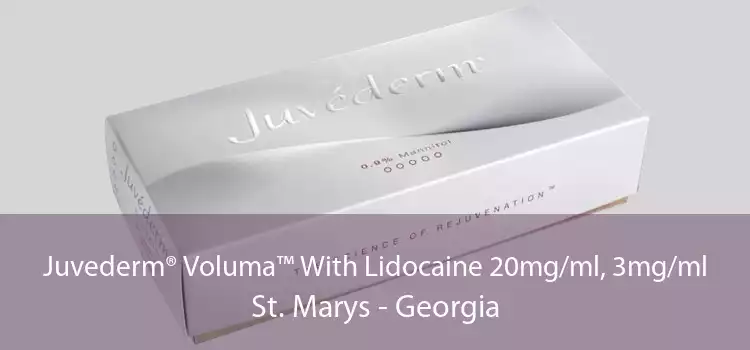 Juvederm® Voluma™ With Lidocaine 20mg/ml, 3mg/ml St. Marys - Georgia
