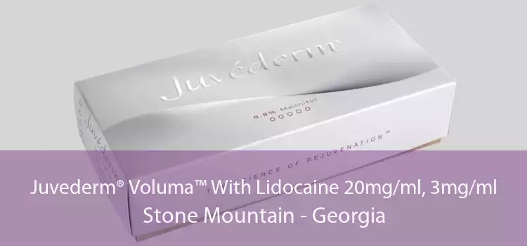 Juvederm® Voluma™ With Lidocaine 20mg/ml, 3mg/ml Stone Mountain - Georgia