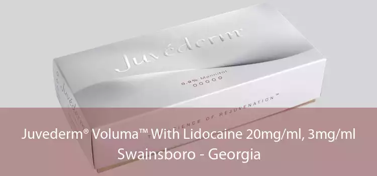 Juvederm® Voluma™ With Lidocaine 20mg/ml, 3mg/ml Swainsboro - Georgia
