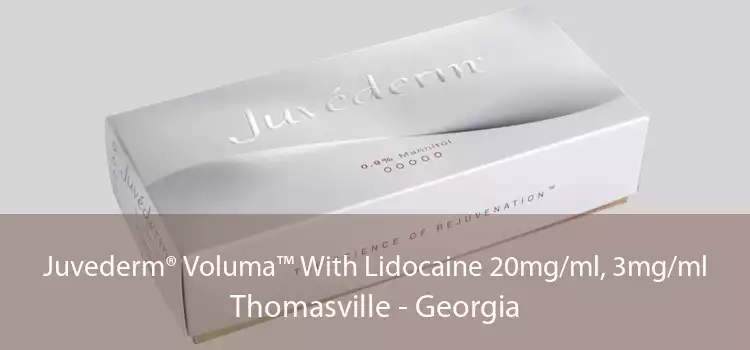 Juvederm® Voluma™ With Lidocaine 20mg/ml, 3mg/ml Thomasville - Georgia