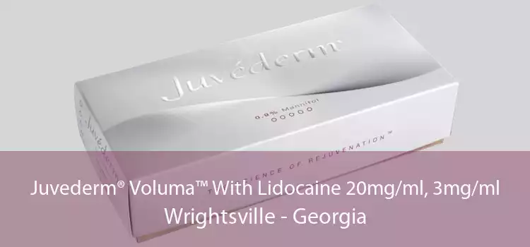 Juvederm® Voluma™ With Lidocaine 20mg/ml, 3mg/ml Wrightsville - Georgia