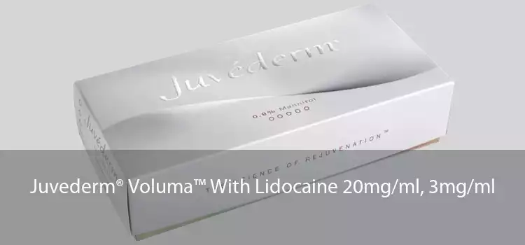 Juvederm® Voluma™ With Lidocaine 20mg/ml, 3mg/ml 