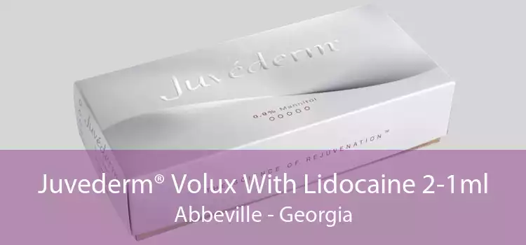 Juvederm® Volux With Lidocaine 2-1ml Abbeville - Georgia