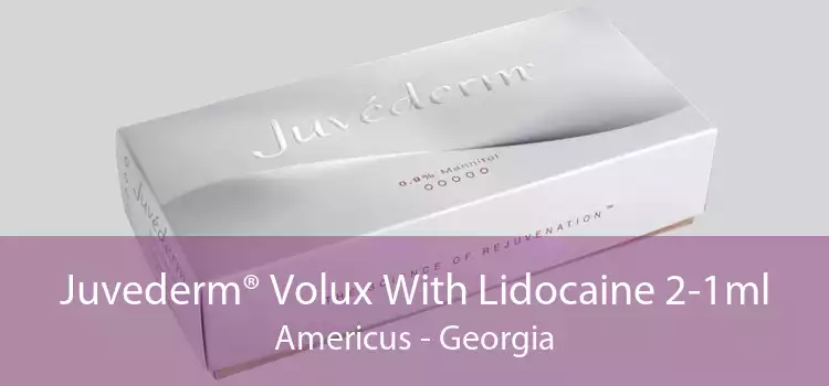 Juvederm® Volux With Lidocaine 2-1ml Americus - Georgia