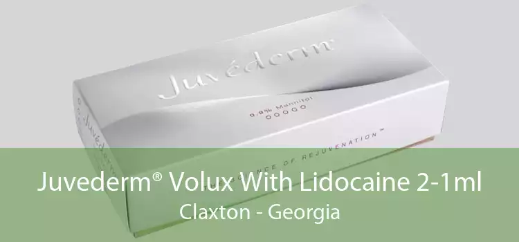 Juvederm® Volux With Lidocaine 2-1ml Claxton - Georgia