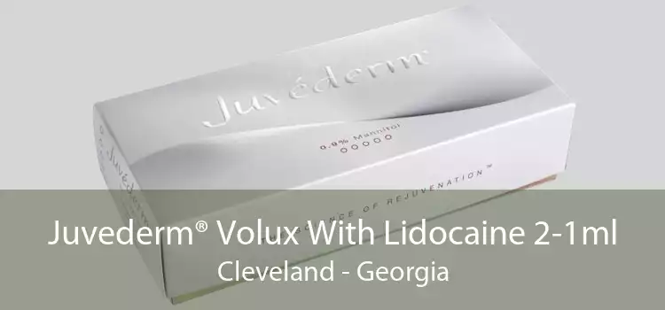 Juvederm® Volux With Lidocaine 2-1ml Cleveland - Georgia
