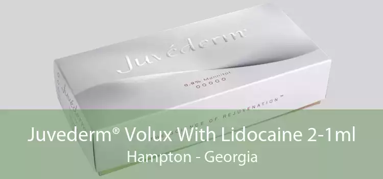 Juvederm® Volux With Lidocaine 2-1ml Hampton - Georgia